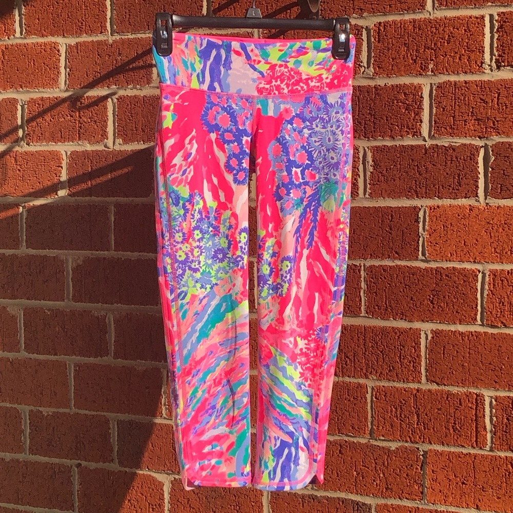 Lilly Pulitzer Vibrant - Bright Pattern Color Leggings —#016 - Picture 10 of 10